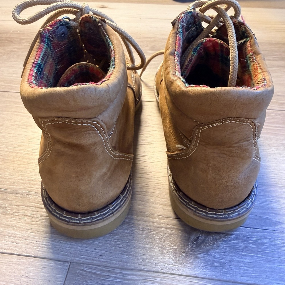 Sporto Ladies Duck Boots Leather Lace Up 6M - Picture 4 of 7